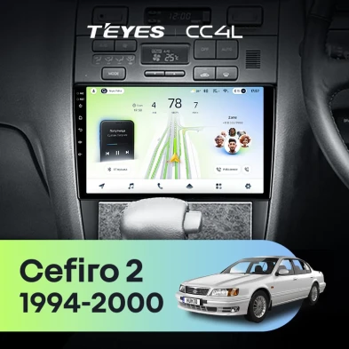 Штатная магнитола Teyes CC4L 6/64 Nissan Cefiro 2 A32 (1994-2000) F1