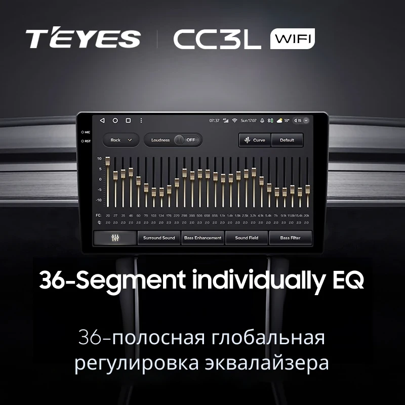 Штатная магнитола Teyes CC3L WiFi 2/32 Opel Vivaro A (2006-2014) Тип-B