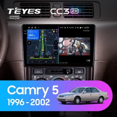 Штатная магнитола Teyes CC3 2K 4/32 Toyota Camry 5 XV 20 (1996-2002)