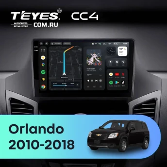 Штатная магнитола Teyes CC4 8/128 Chevrolet Orlando (2010-2018)