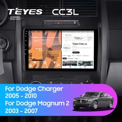 Штатная магнитола Teyes CC3L 4/32 Dodge Charger 6 LX (2005-2010)