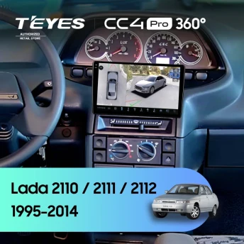 Штатная магнитола Teyes CC4 Pro 360 12/256 Lada 2110 (1995-2014)
