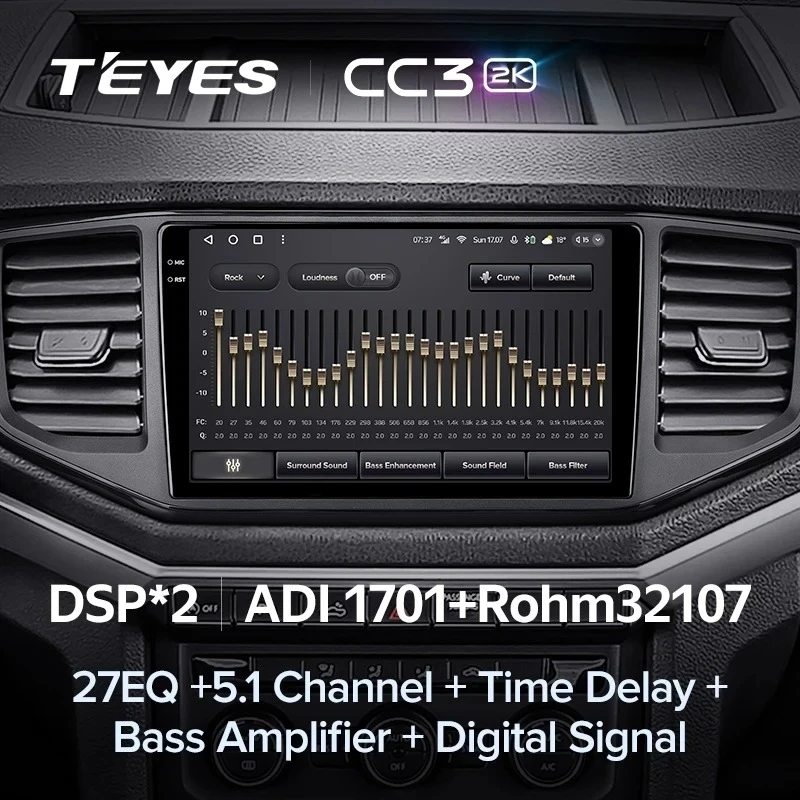 Штатная магнитола Teyes CC3 2K 360 6/128 Volkswagen Amarok 1 (2016-2020)