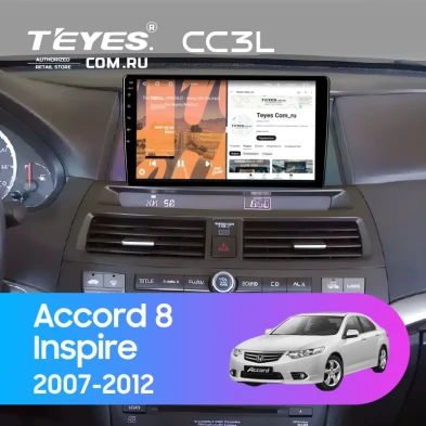 Штатная магнитола Teyes CC3L 4/32 Honda Accord 8 (USA) (2007-2012)